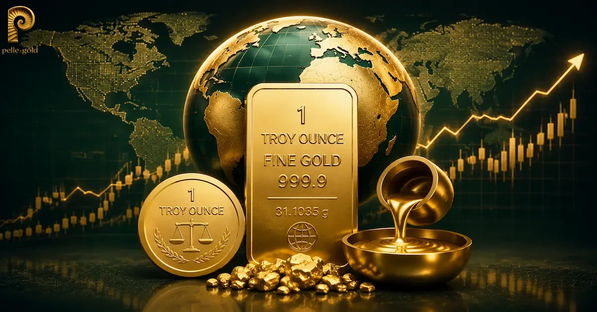 اونس جهانی طلا و تأثیر آن بر قیمت طلای آب شده2
